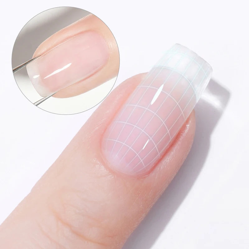 15ml Clear Hard Gel Nail Builder - Strengthening & Extension UV LED