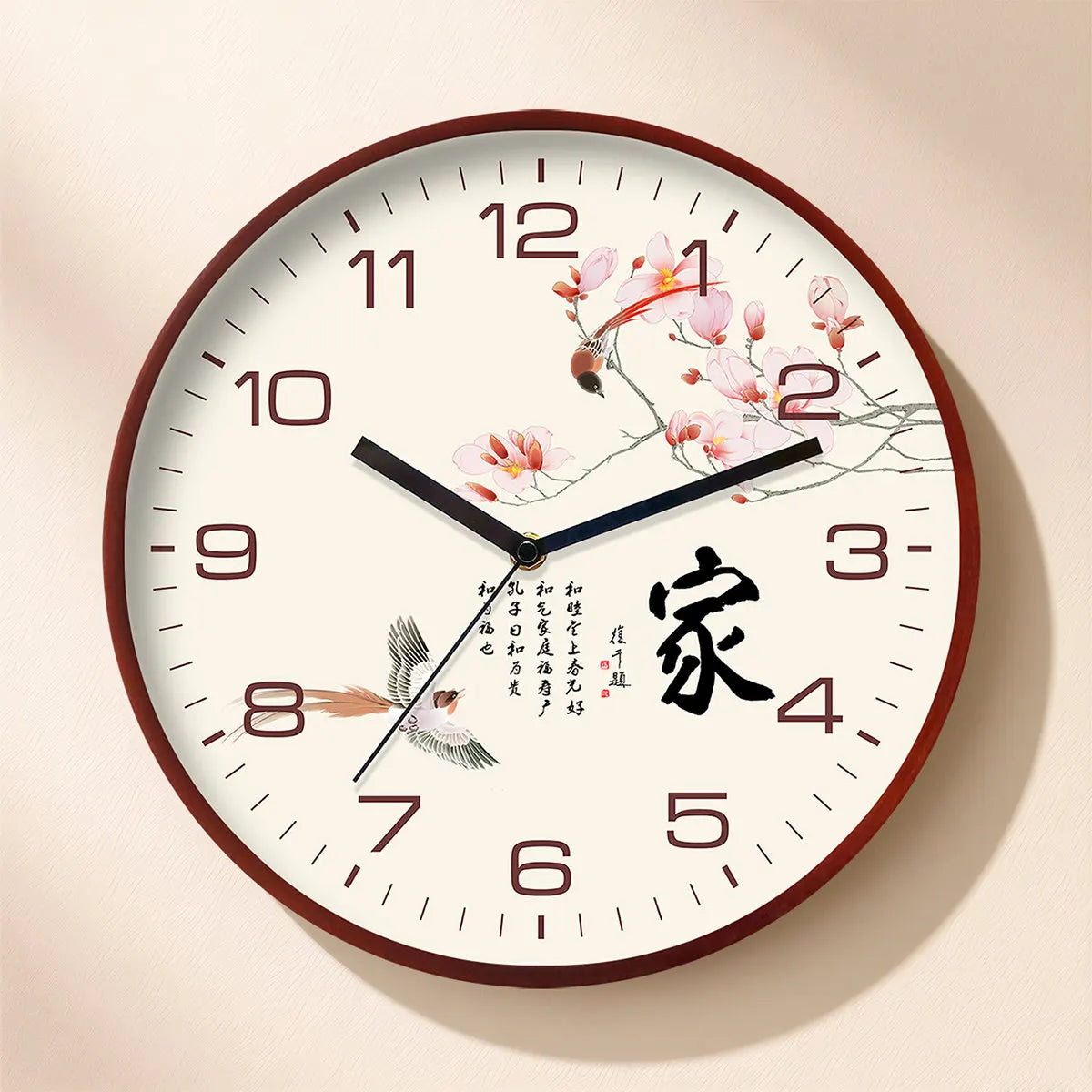 Modern Minimalist Wall Clock for Living Room Silent Home Decor - 10 or 8 Inch