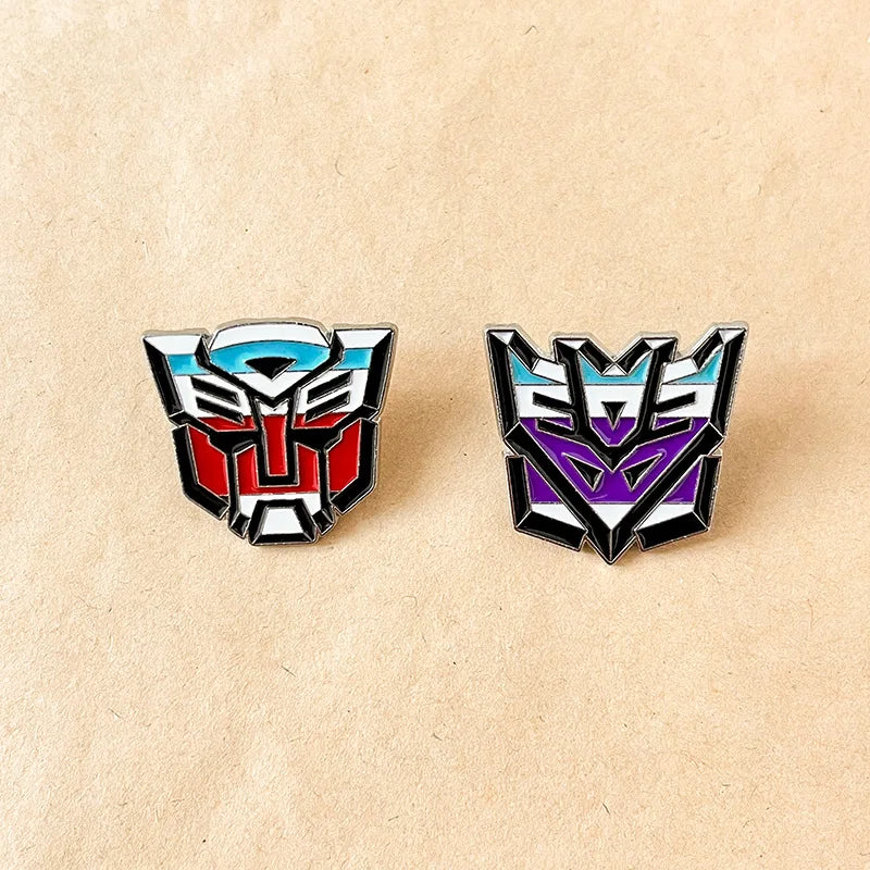 Transformers Optimus Prime Enamel Pin Brooch for Men Women Collectible Badge Gift