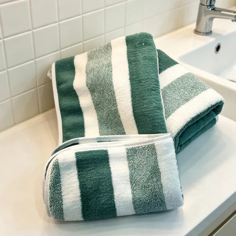 Quick Drying Water Absorbent Bath & Beach Towel 35x75cm 4/2 Pack Durable No Shedding