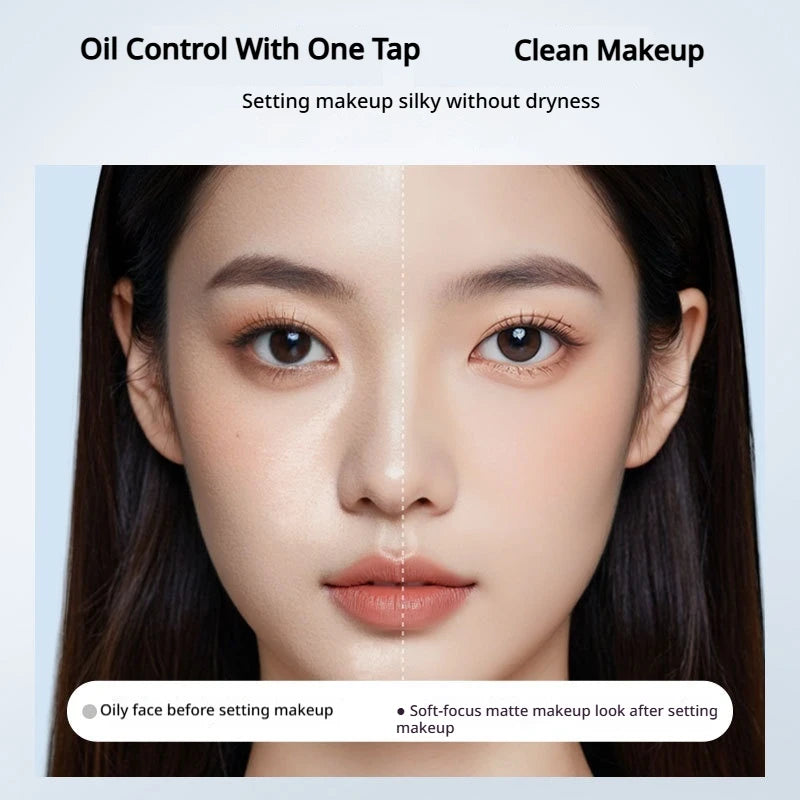 Long Lasting Waterproof Loose Face Powder for Oil Control & Brightening - Natural Finish