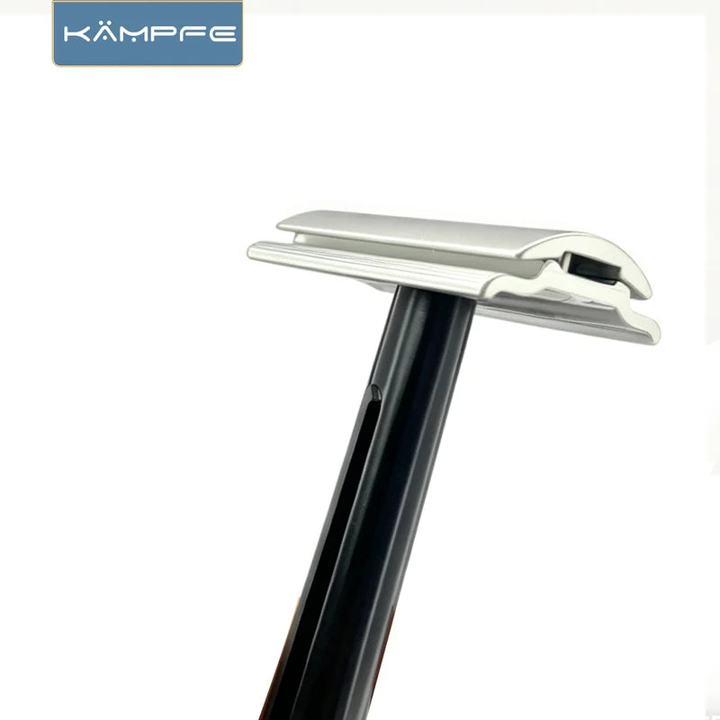 Men's Double Edge Safety Razor Aluminum Wet Shaving Razor - Lightweight & Durable