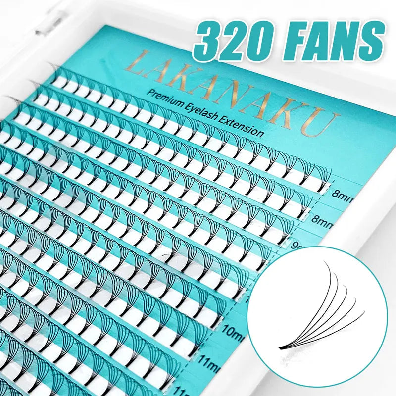 Premade Volume Lash Fans 3D 4D 5D 6D - False Eyelashes for Extensions