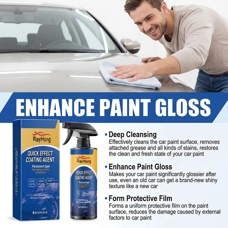 Car Coating Spray Protectant Sealant Wax Polisher Scratch Repair Gloss Ceramic