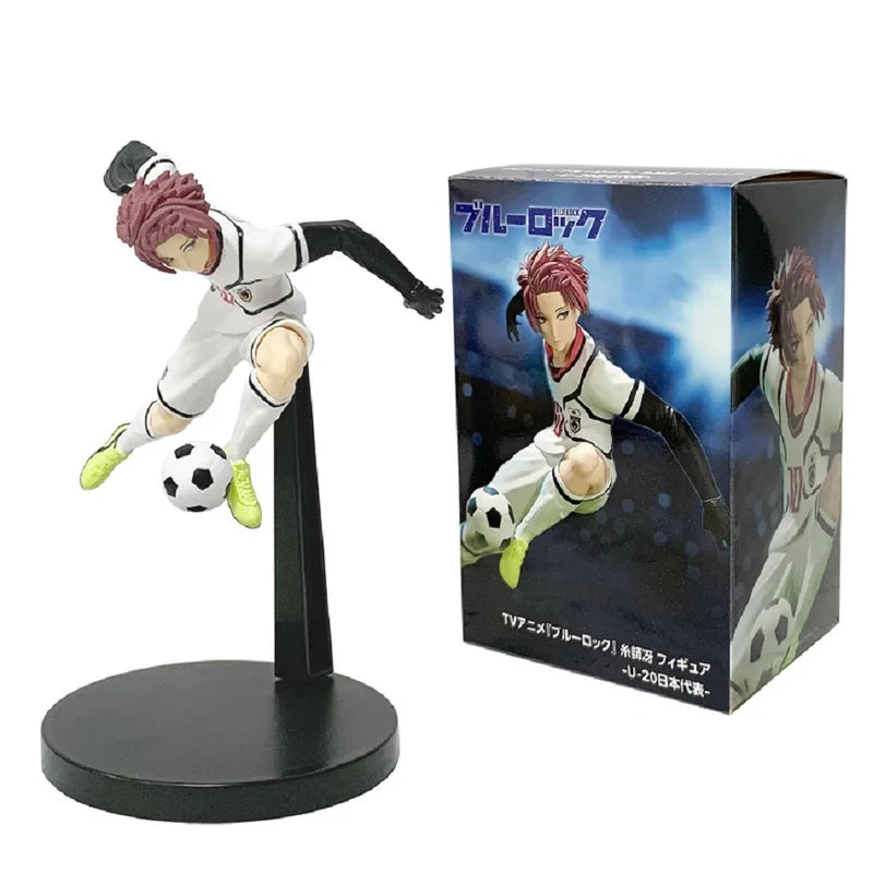 Anime Action Figure 17cm Blue Lock Football Uniform Collection Model - PVC Toys