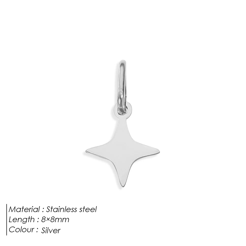 Mini Star Pendant Necklace Charm Jewelry DIY Women’s Gift