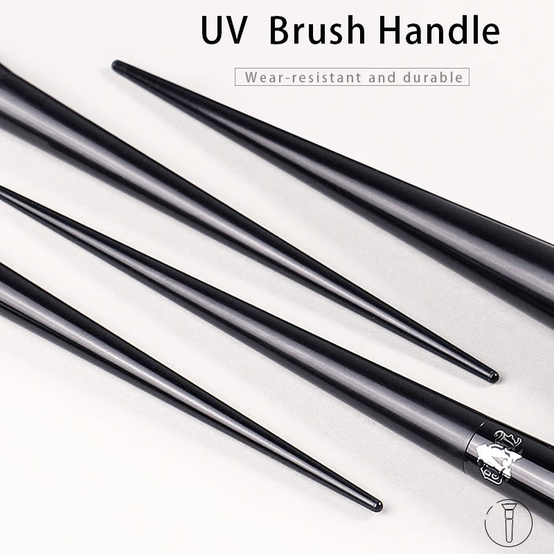 Makeup Brush Set with Foundation Blush Eyeshadow Concealer Sculpting Tools - KVD Style