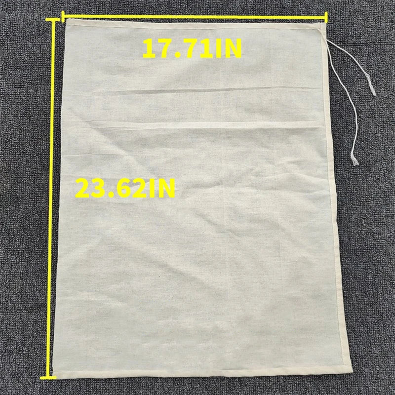 Reusable Nut Milk Bag Cheese Cloth Filter for Soybean Milk & Yogurt - 30x45cm