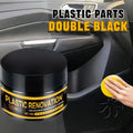 Car Plastic Repair Kit 100g Black Leather & Panel Wax Coating for Interior Restoration