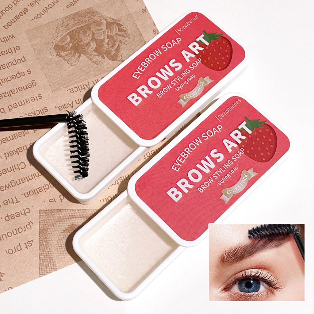 Eyebrow Styling Cream Clear Long-Lasting Wax & Soap for Natural 3D Shape