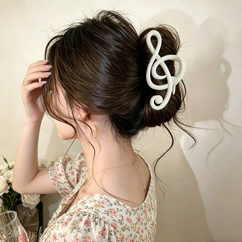 Summer Cool-Style Hair Clip for Women - Half-Up Bun Shark-Shaped Hair Accessory