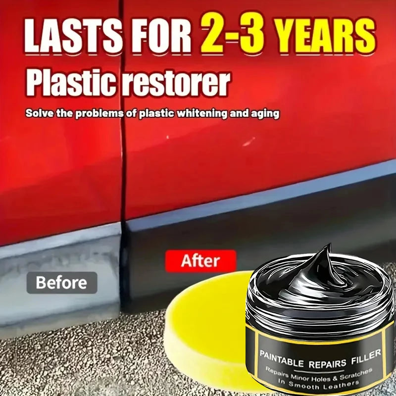 Car Scratch Repair Paste for Interior Plastic Leather - Automotive Polishing Wax