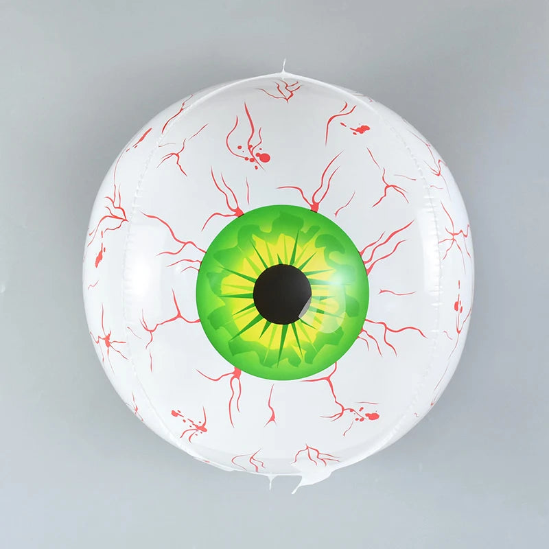 22-Inch Inflatable Halloween Eyeball Decorations Bloodshot Indoor Outdoor Garden Party Decor