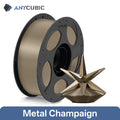 PLA Metal Filament 1.75mm Impact-Resist Metallic Texture for 3D Printing