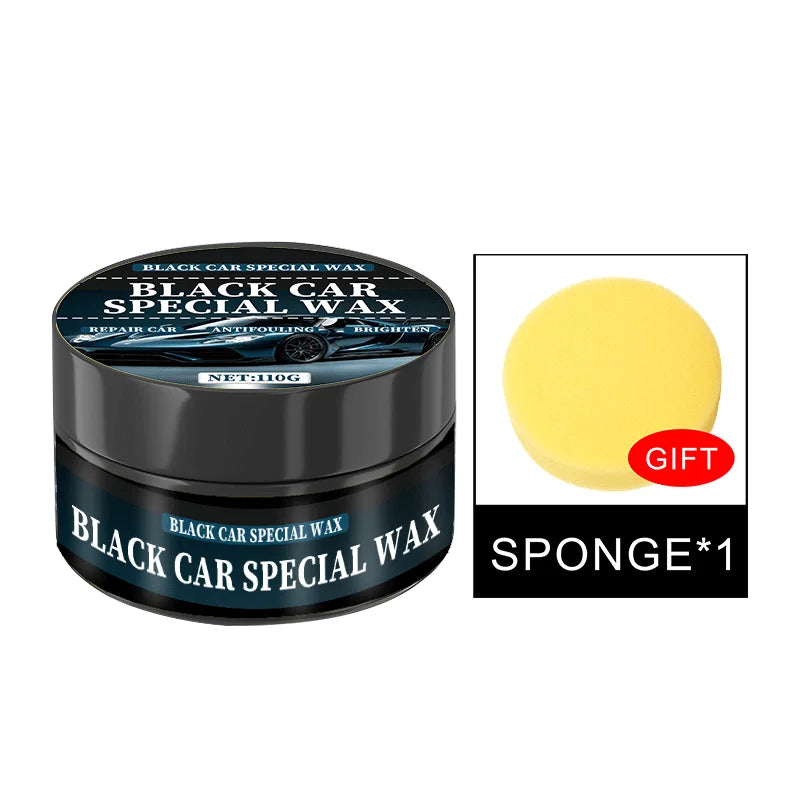 Black Car Wax for Scratch Removal & Paint Polishing - Auto Scratch Remover