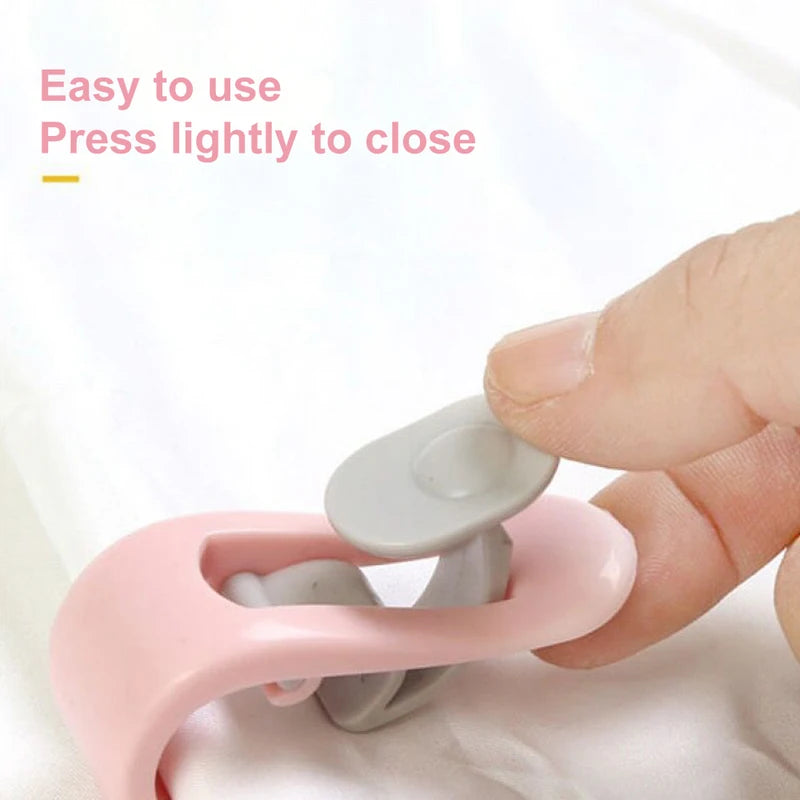 6/12PCS Bed Sheet Clips Quilt Fasteners Non-Slip Blanket Holders