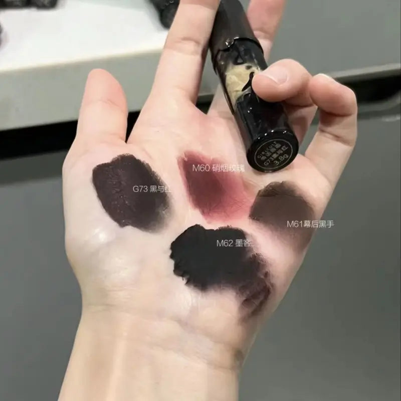 Matte Lip Cream with Shimmer and Glitter - Velvet Nude Lip Base 3.5g