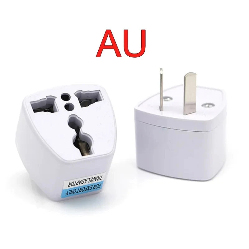 Universal Travel Power Plug Adapter for US UK EU AU IL Brazil Japan Korea - Compatible Worldwide
