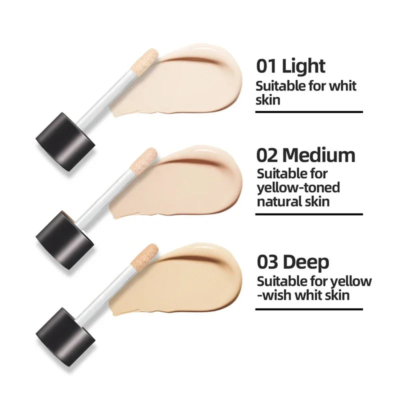 Liquid Concealer for Spot & Dark Circle Coverage - Waterproof & Lightweight