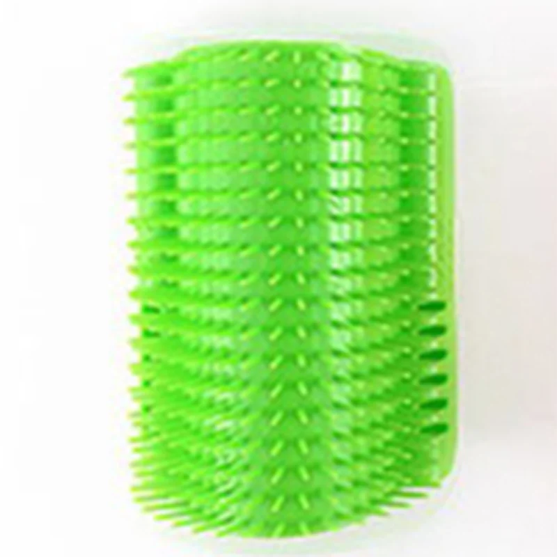 Cat Corner Scrubber Massager Brush for Grooming & Scratching – Pet Supplies
