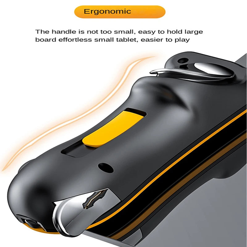 Mobile Game Trigger Controller for iPad PUBG Six-Finger Gaming Grip Adjustable
