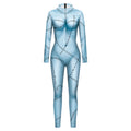 Halloween Sally Costume Dress Set for Women with Wig and Socks - Cosplay & Party Outfit