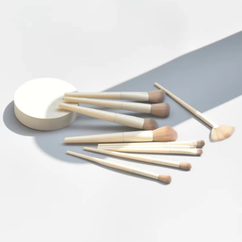 Soft Fluffy Makeup Brush Set - Eye Shadow Foundation Blush Blending Tools