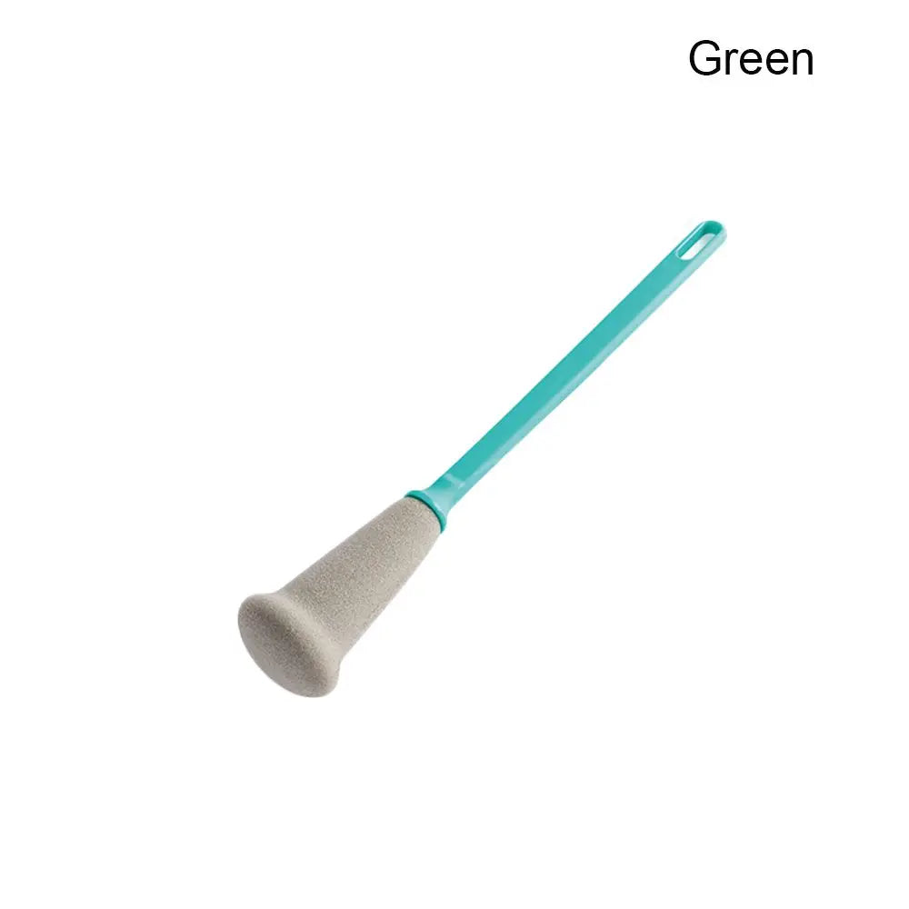 Long Handle Glass Cup Brush for Kettles & Bottles, All-Round Cleaning Tool