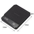 Digital Coffee Scale with Timer & LED Display - USB Rechargeable & Accurate 0.1g