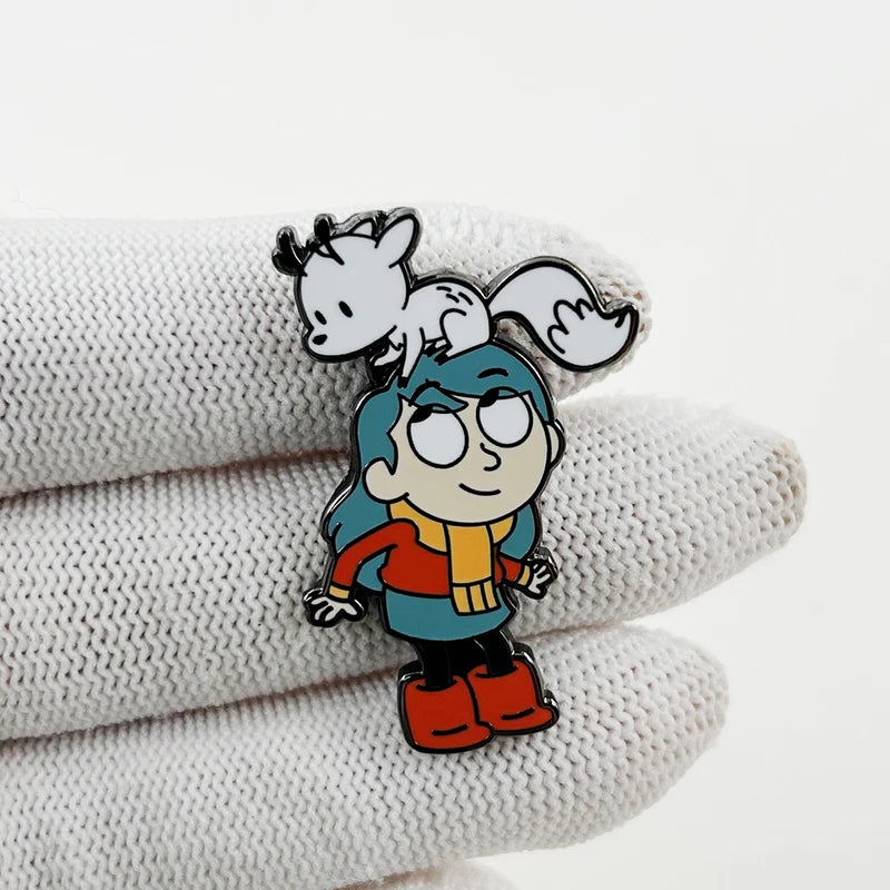 Cute Enamel Pin Badge - Fantasy Anime Character Jewelry Accessory