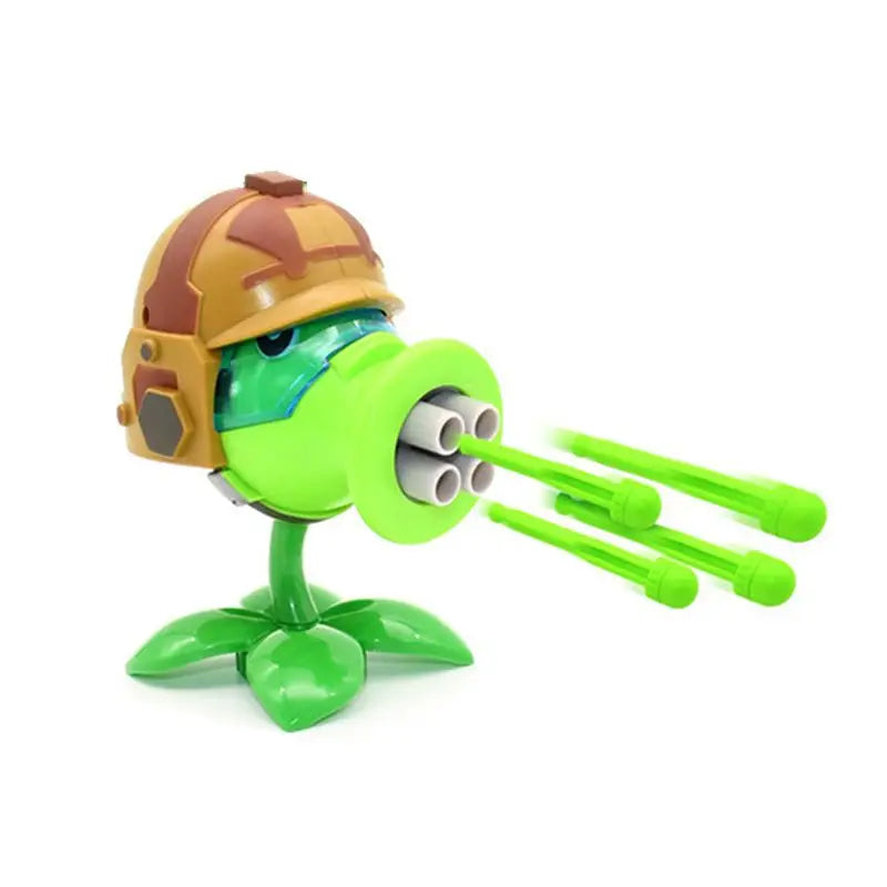 Plants vs Zombies Pea Shooter Boss Action Figure Toy - Kids Gift, PVC Material