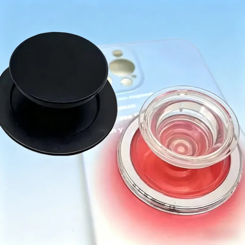 Magnetic Phone Ring Stand for iPhone & Samsung - Foldable, Portable Grip Holder