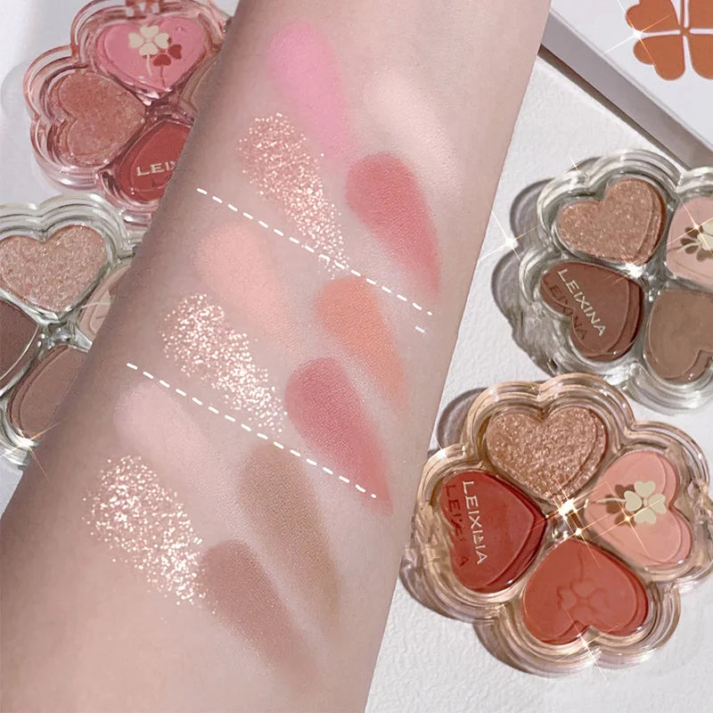Multi-Color Eyeshadow Palette - Glitter Shimmer Eye Makeup Set