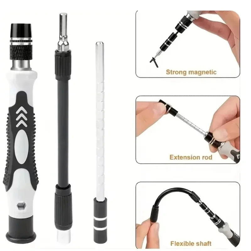 115 in 1 Precision Screwdriver Set for Electronics & Household Repairs