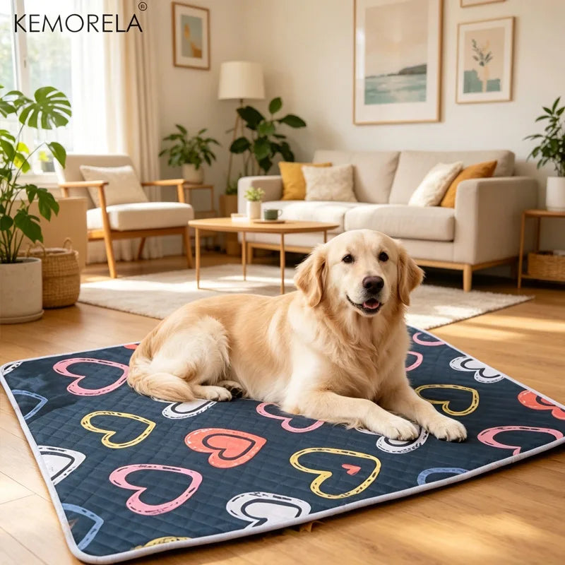 Washable Reusable Cat and Dog Urine Pads - Universal for All Pets & Seasons