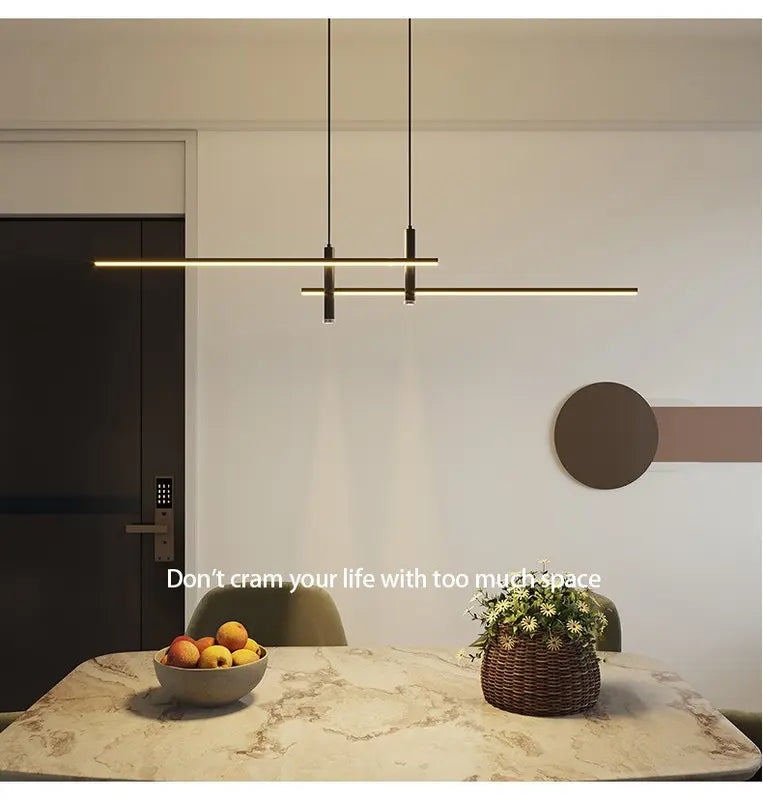 Modern LED Pendant Light Fixture for Restaurant Hotel Bar Living Room Indoor Decor