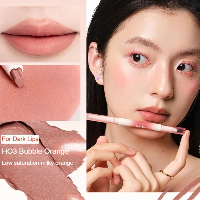 Waterproof Lip Liner Pencil - Matte, Natural, Long-Lasting Contour Makeup