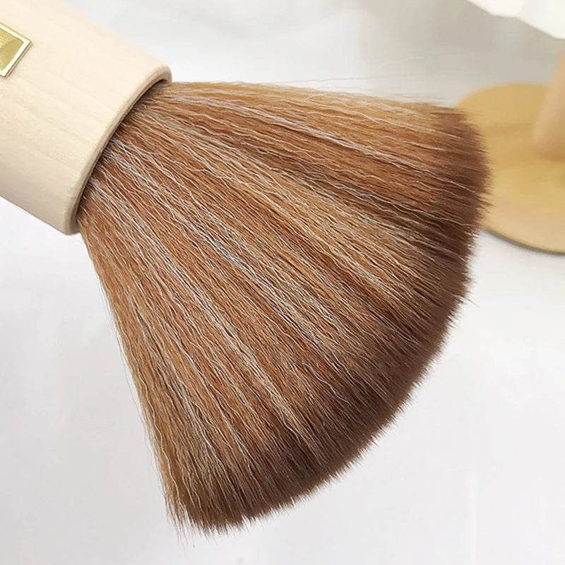 Nail Dust Brush with Wooden Handle for Nail Art and Dust Removal