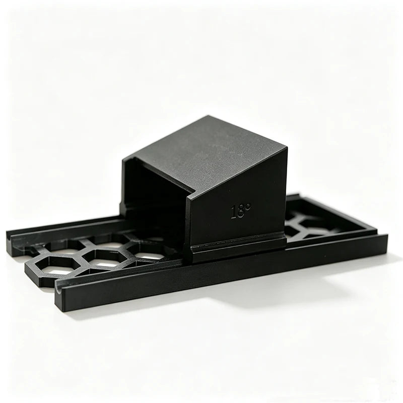 Fixed Angle Knife Sharpening Jig with Guide Holder - 18 Degree, No Whetstone