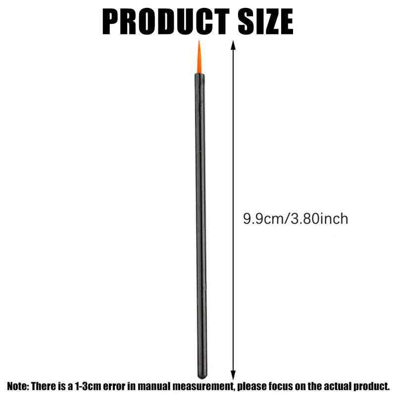Eyeliner Brushes Set - Makeup Applicator for Eyeshadow and Lash Art, 50/100pcs