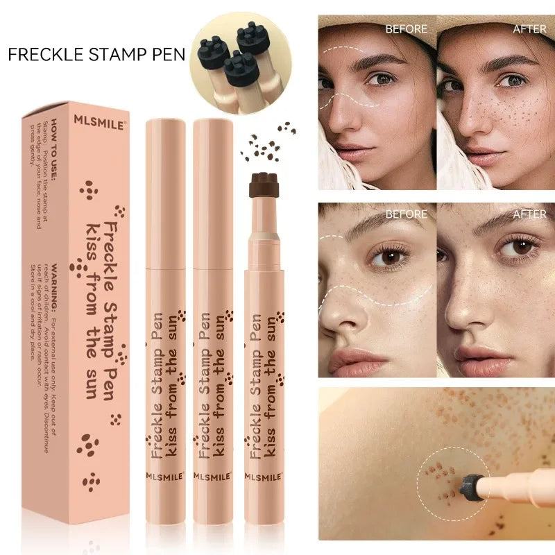 Waterproof Liquid Freckle Pen for Natural & Lifelike Makeup - Long Lasting