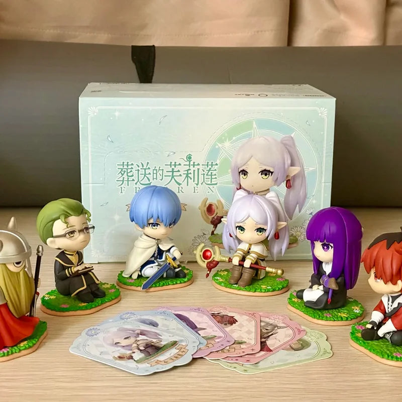 Anime Frieren Action Figures 6-Pack Set Cartoon Figurines Collectible Toys Gift