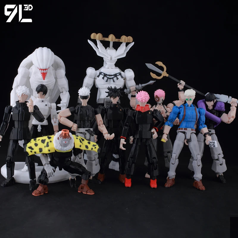 Multi-Jointed Action Figure for Collecting and Display - Jujutsu Kaisen Itadori Toy