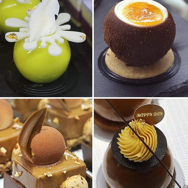 3D Sphere Silicone Mold for Mousse Cake Baking Chocolate Truffles French Dessert