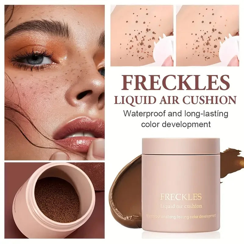 Freckle Pen Makeup Kit with Air Cushion Spotter - Waterproof Face & Body Tattoo Pen