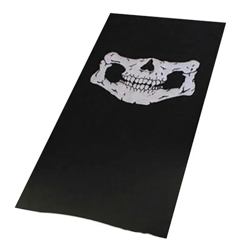 Multi-Functional Skull Face Mask Helmet Neck Gaiter for Camping & Outdoor Sports