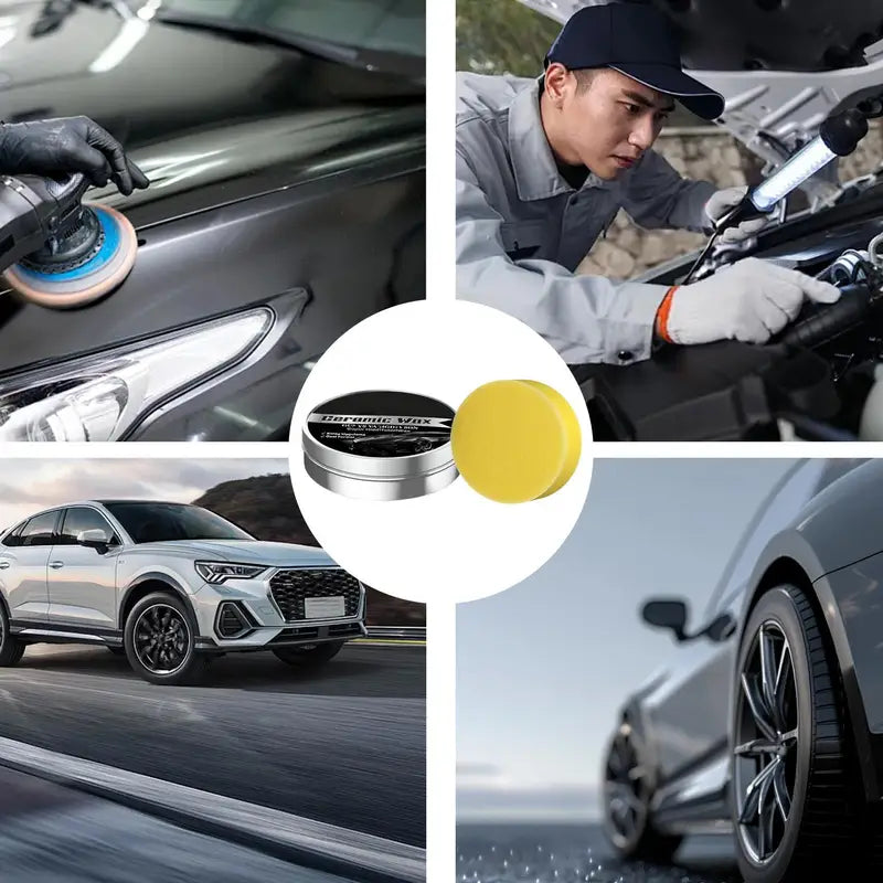 Car Ceramic Coating Wax for Exterior Protection and Scratch Removal