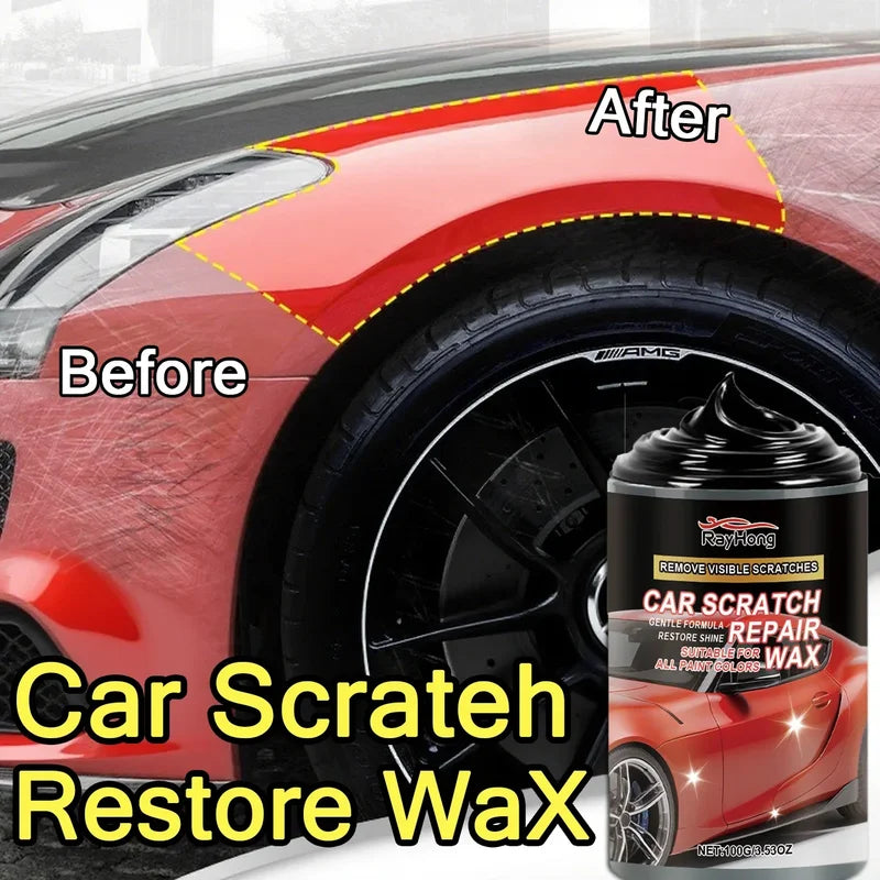 Car Scratch Repair Wax Surface Blemish Removal Polishing Tool Kit - Multiple Colors