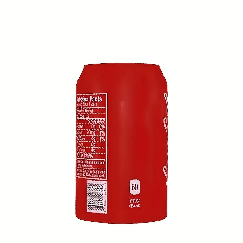 Silicone Beer Can Sleeve - Hidden Soda Can Appearance Fits 355/500ml for Camping & Parties
