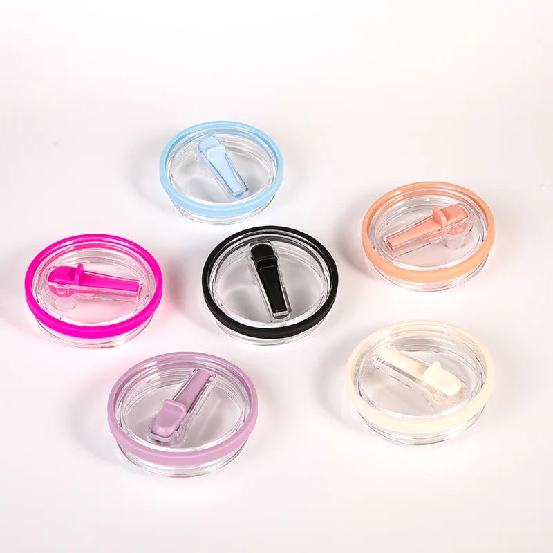 Spill-Proof Cup Cover for 30oz Tumblers with Flip Straw Lid - Reusable Water Bottle Accessory